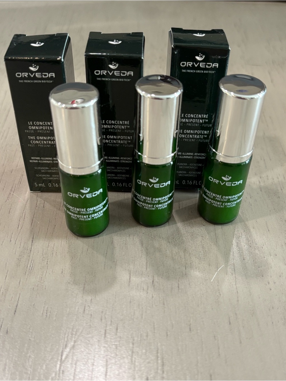 Orveda Omnipotent Concentrate Serum 5 ml 3 pack New in Box